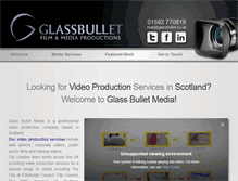 Tablet Screenshot of glassbullet.co.uk